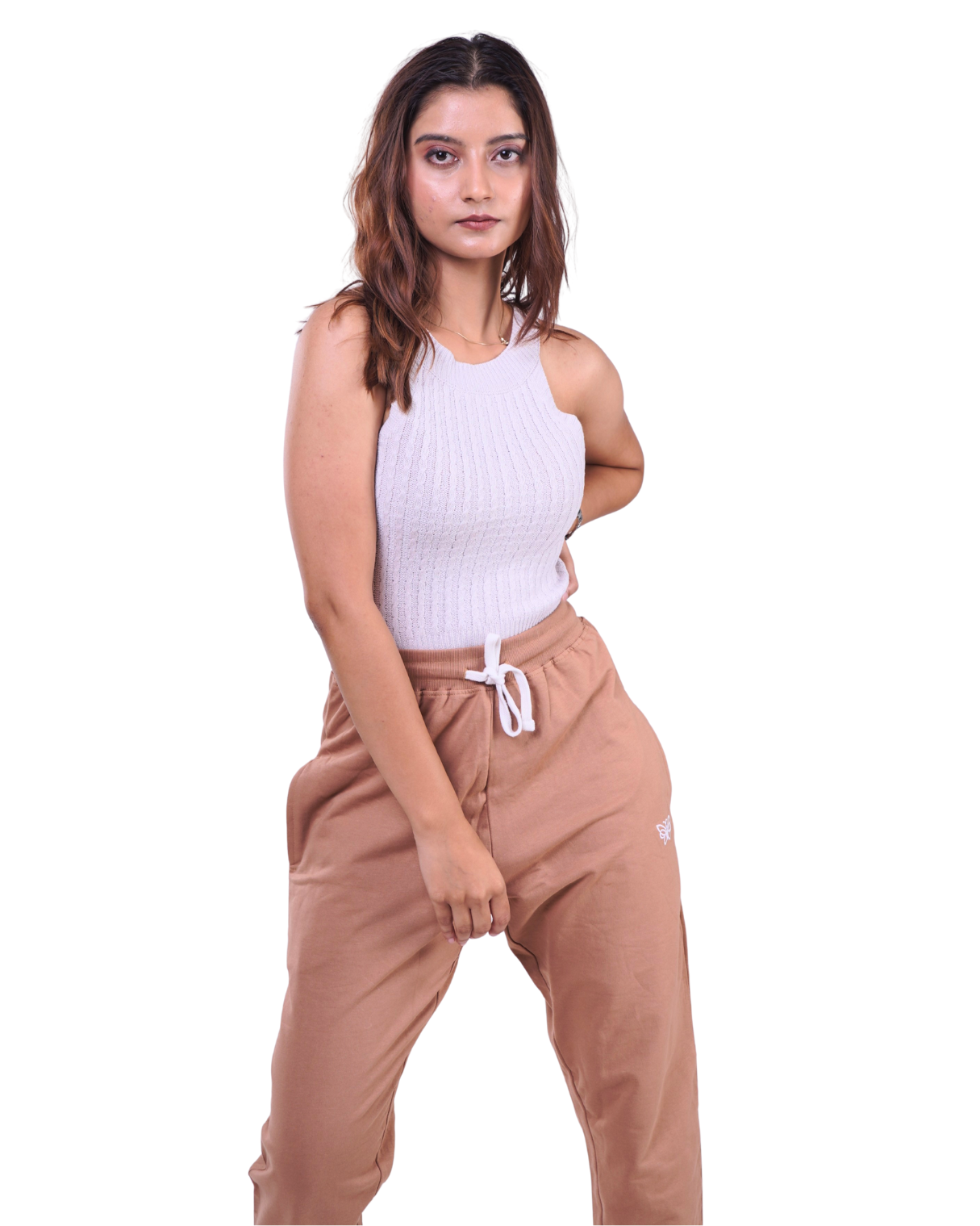 Women Joggers - MOCHA MOUSSE