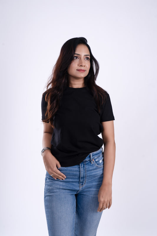 Woman Round Neck Tshirt