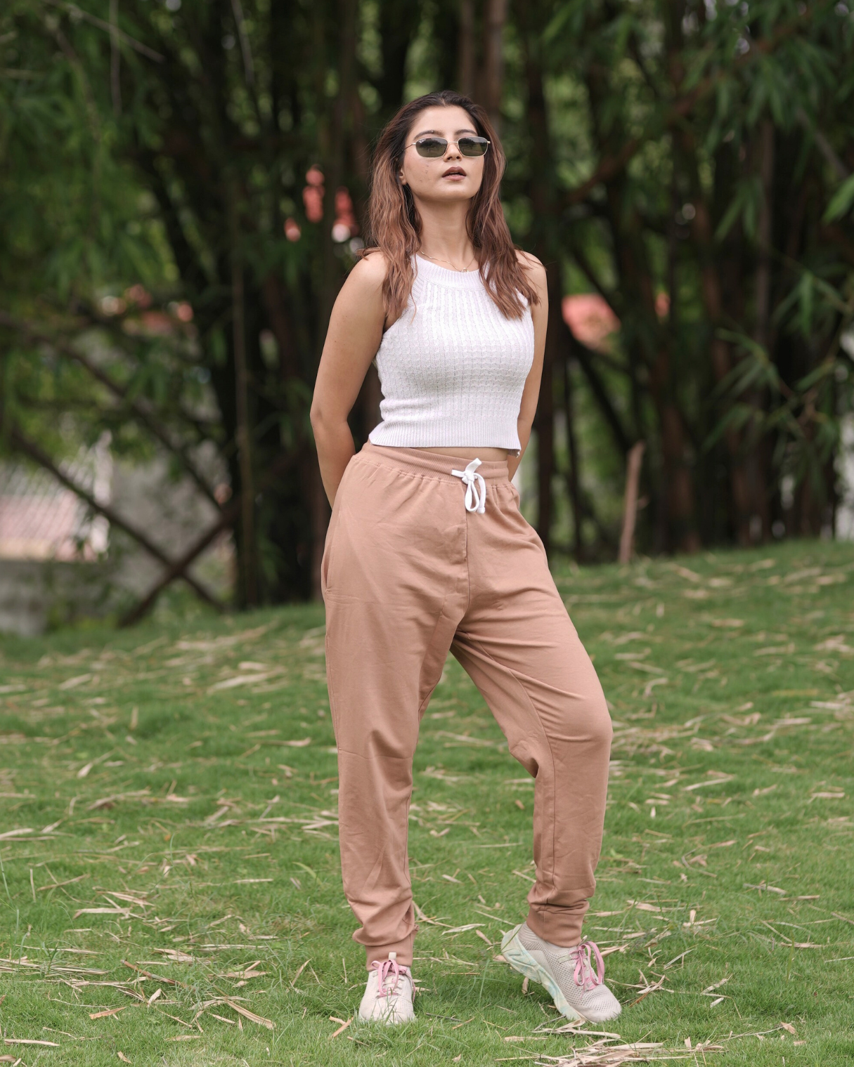 Women Joggers - MOCHA MOUSSE