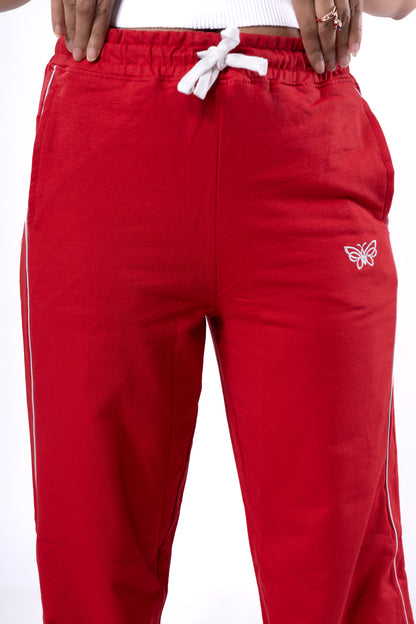 Woman Track Pant - CARDINAL RED
