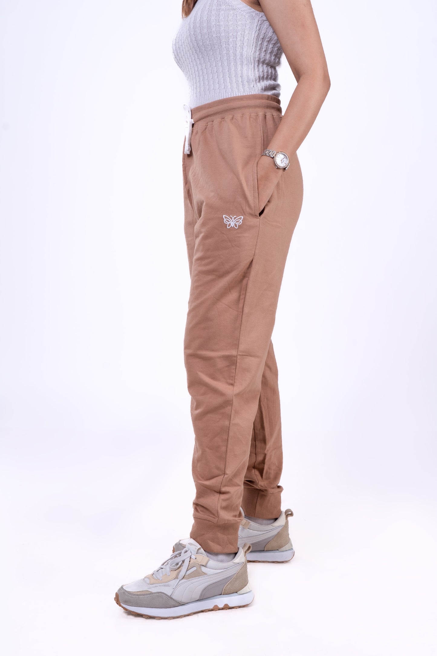 Women Joggers - MOCHA MOUSSE