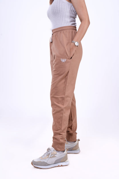 Women Joggers - MOCHA MOUSSE