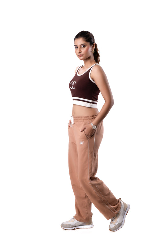 Woman Track Pant - Mocha Mousse