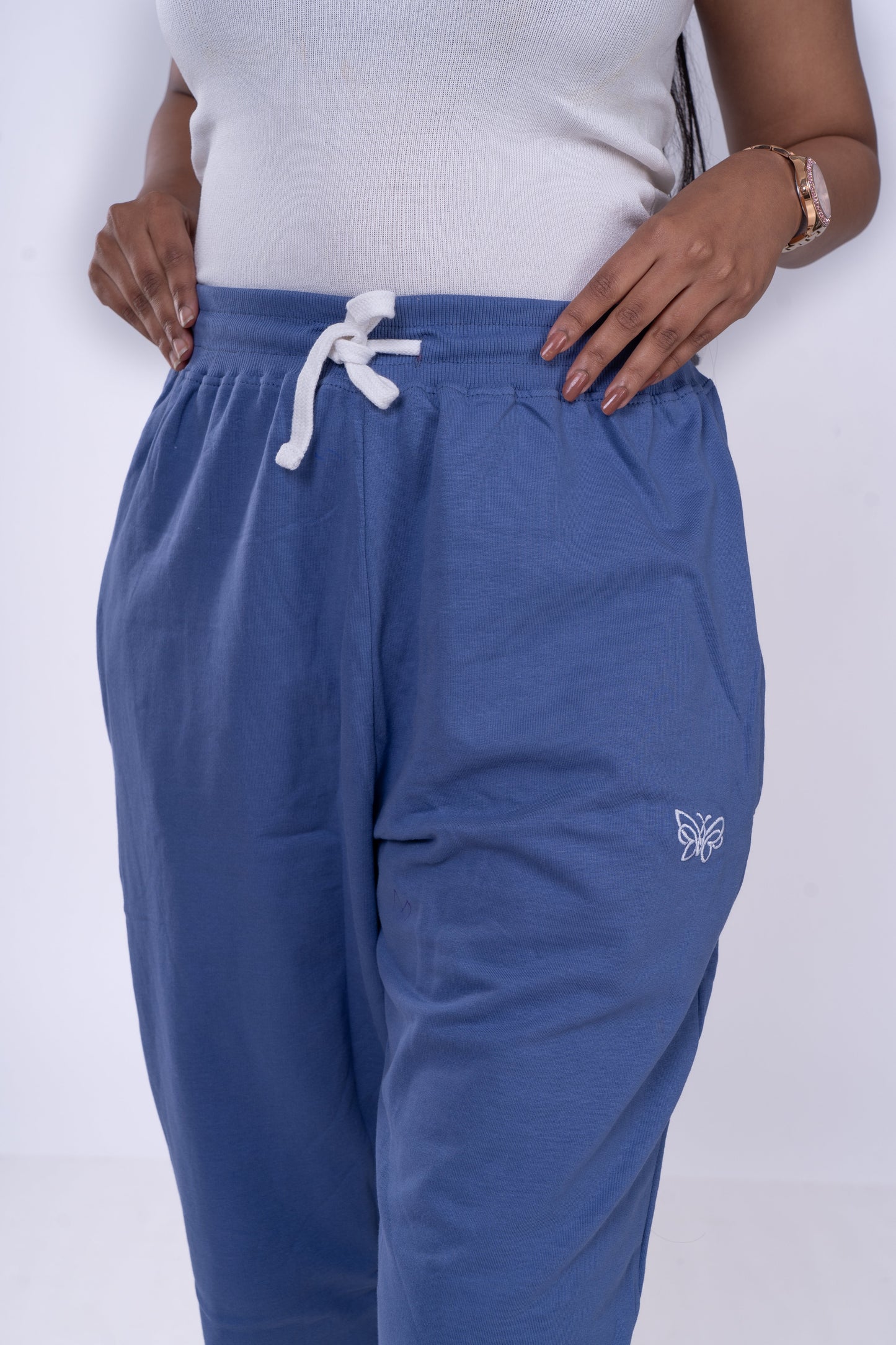 Women Joggers - BLUE ICE