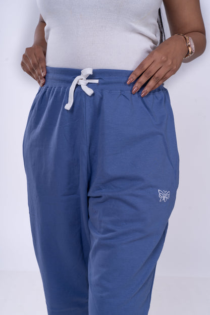 Women Joggers - BLUE ICE