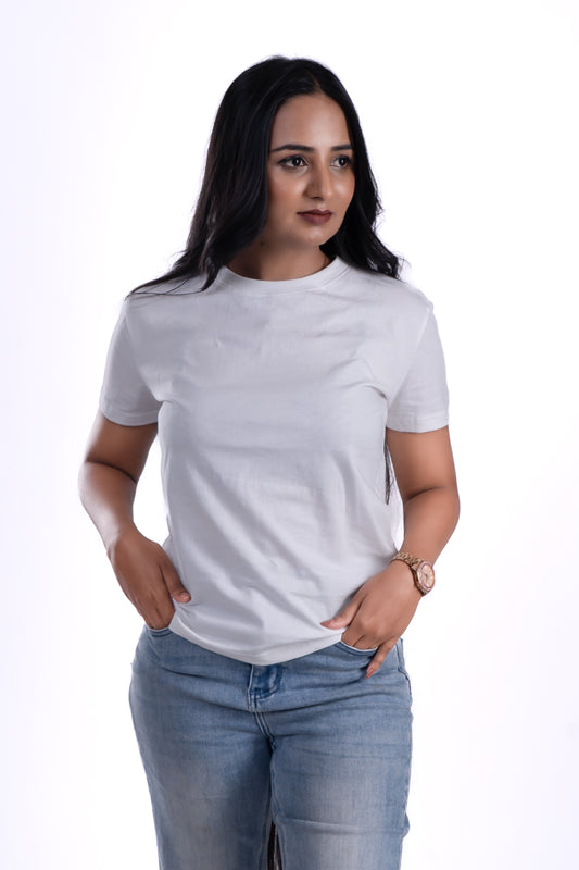 Woman Round Neck Tshirt
