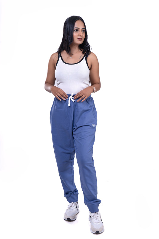 Women Joggers - BLUE ICE