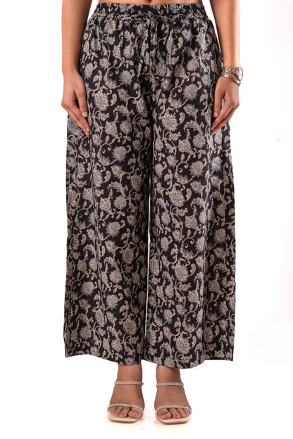 Printed Co-ord Set - BLACK